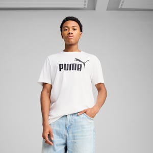 Essentials No. 1 Logo Men's Tee, PUMA White, extralarge