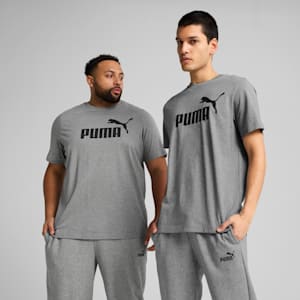 Essentials No. 1 Logo Men's Tee, Medium Gray Heather, extralarge