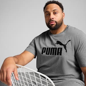 Essentials No. 1 Logo Men's Tee, Medium Gray Heather, extralarge