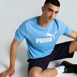 No. 1 Logo Men's Tee, Team Light Blue, extralarge-IND