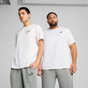 Essentials Small No. 1 Logo Men's Tee, PUMA White, extralarge