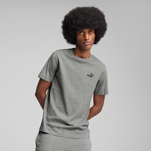 Essentials Small No. 1 Logo Men's Tee, Medium Gray Heather, extralarge