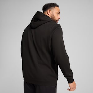 Essentials No. 1 Logo Men's Hoodie, PUMA Black, extralarge