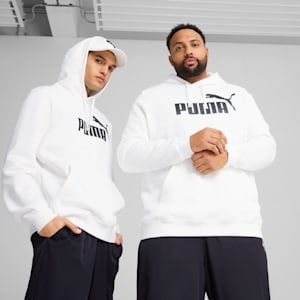 Essentials No. 1 Logo Men's Hoodie, PUMA White, extralarge