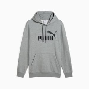 Essentials No. 1 Logo Men's Hoodie, Medium Gray Heather, extralarge
