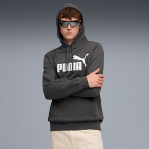 Essentials No. 1 Logo Men's Hoodie, Dusky Gray, extralarge