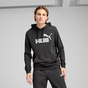 Essentials No. 1 Logo Big Kids' Hoodie, Dark Gray Heather, extralarge