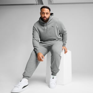 Essentials Men's Hoodie, Medium Gray Heather, extralarge