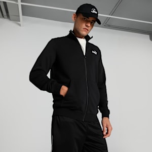 No. 1 Logo Men's Track Jacket, PUMA Black, extralarge-IND
