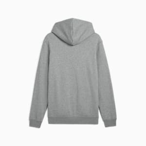 Chandail à capuchon en molleton à fermeture éclair entière Essentials Homme, Medium Gray Heather, extralarge