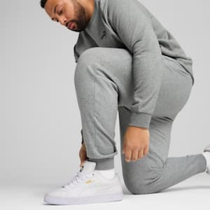 Essentials No. 1 Logo Men's Sweatpants, Medium Gray Heather, extralarge