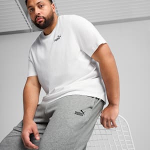 Essentials No. 1 Logo Men's Sweatpants, Medium Gray Heather, extralarge