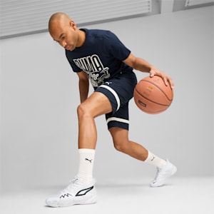 Winning Shot Men's Basketball Shorts, Club Navy, extralarge