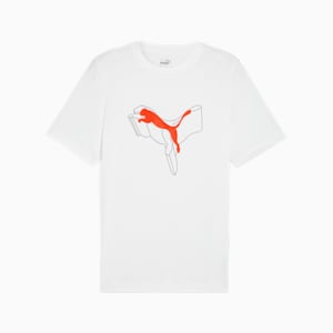 ESS+ LOGO LAB Cat Men's Tee, PUMA White, extralarge