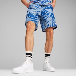 ESS+ PALM RESORT Men's Shorts, Cobalt Glaze, extralarge