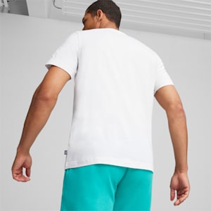 メンズ ESS+ パーム リゾート グラフィック 半袖 Tシャツ, PUMA White, extralarge-JPN