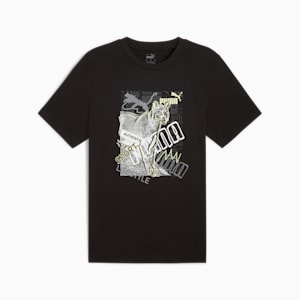 GRAPHICS Men's Photoprint Tee, PUMA Black, extralarge