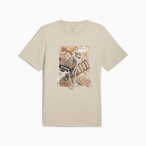 T-shirt à photocalque GRAPHICS Homme, Desert Dust, extralarge