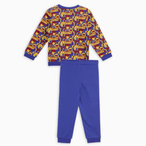 MINICATS Toddlers' Crew-Neck Top & Joggers Set, Lapis Lazuli, extralarge-IND