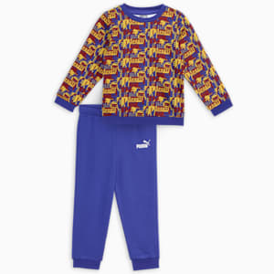 MINICATS Toddlers' Crew-Neck Top & Joggers Set, Lapis Lazuli, extralarge-IND