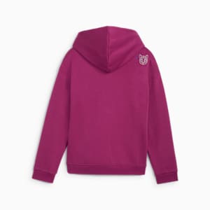 Sudadera con capucha juvenil ESS+ STARRY SAFARI, Magenta Gleam, extralarge