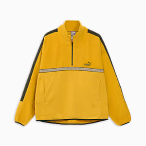 メンズ CORE HERITAGE ウィンターライズ ハーフジップ スウェットジャケット, Golden Fog, extralarge-JPN