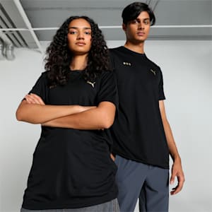 Unisex Crew-Neck T-shirt, PUMA Black, extralarge-IND