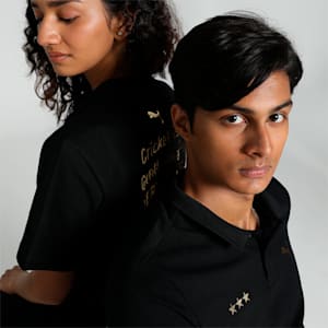Unisex Polo T-shirt, PUMA Black, extralarge-IND