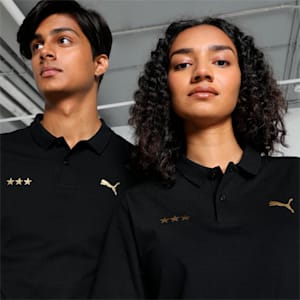 Unisex Polo T-shirt, PUMA Black, extralarge-IND