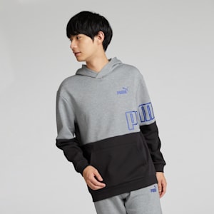 メンズ プーマ パワー MX フーディー, Medium Gray Heather, extralarge-JPN