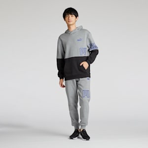 メンズ プーマ パワー MX フーディー, Medium Gray Heather, extralarge-JPN