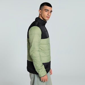PUMA x one8 Men's Slim Fit Padded Down Jacket, PUMA Black, extralarge-IND