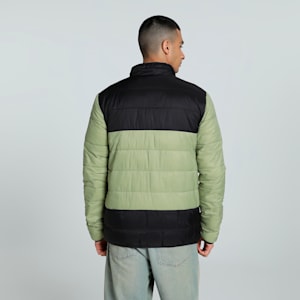 PUMA x one8 Men's Slim Fit Padded Down Jacket, PUMA Black, extralarge-IND