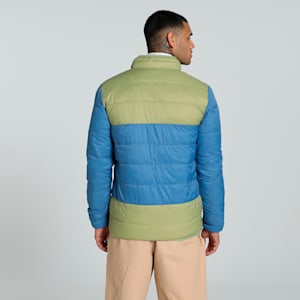 PUMA x one8 Men's Slim Fit Padded Down Jacket, Calming Green, extralarge-IND