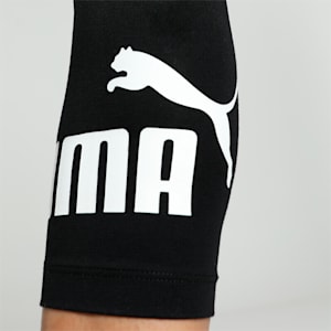 Women's 3/4 Logo Leggings, Puma Black, extralarge-IND