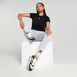 Women's Logo Leggings, Light Gray Heather, extralarge-IND