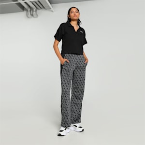 HER Women's Relaxed Fit Polo, PUMA Black, extralarge-IND
