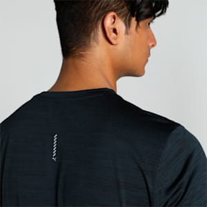 RUN FAVORITE HEATHER Men's Running T-shirt, PUMA Black Heather, extralarge-IND