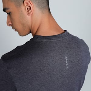 RUN FAVORITE HEATHER Men's Running T-shirt, Galactic Gray-Heather, extralarge-IND