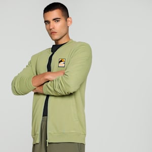 CLASSICS Men's Overdyed Jacket, Calming Green, extralarge-IND