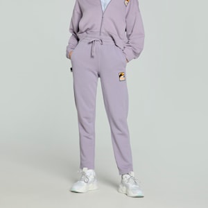 CLASSICS Women's Overdyed Pants, Pale Plum, extralarge-IND