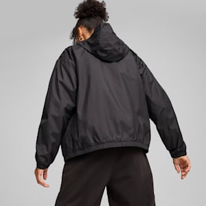 ウィメンズ メッシュ ライン ウィンドブレーカー, PUMA Black, extralarge-JPN