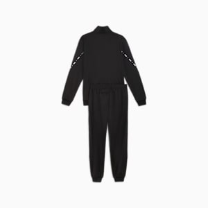 メンズ ポリテープ スーツ 上下セット, PUMA Black, extralarge-JPN