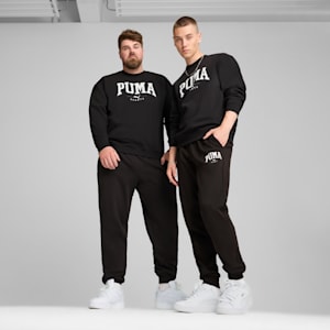 メンズ プーマ スクワッド 裏起毛 スウェットパンツ, PUMA Black, extralarge-JPN