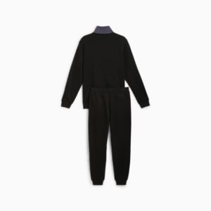 メンズ プーマ パワー 裏起毛 スーツ 上下セット, PUMA Black, extralarge-JPN