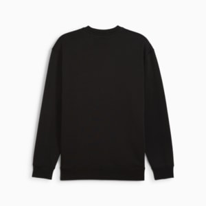 メンズ プーマ スクワッド 裏起毛 クルースウェット, PUMA Black, extralarge-JPN