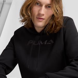 Tonal Graphic Men's Hoodie, PUMA Black, extralarge