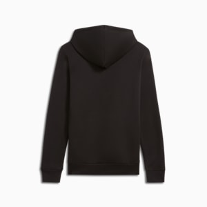 Faux Embroidered Floral Women's Hoodie, PUMA Black, extralarge