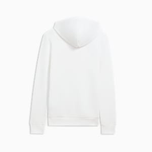 Faux Embroidered Floral Women's Hoodie, PUMA White, extralarge
