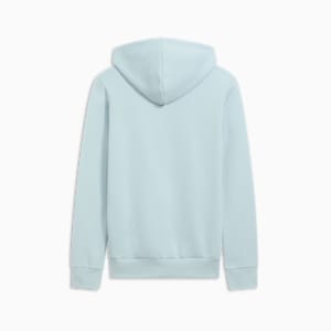 Faux Embroidered Floral Women's Hoodie, Frosted Dew, extralarge